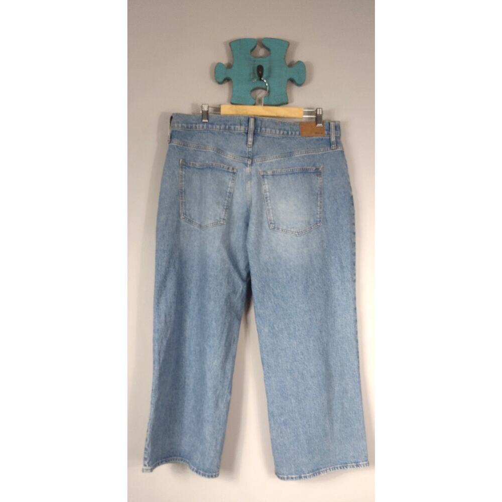 Madewell The Perfect Vintage Wide Leg Jean Denim Blue Women’s Size 33 P - Picture 13 of 16